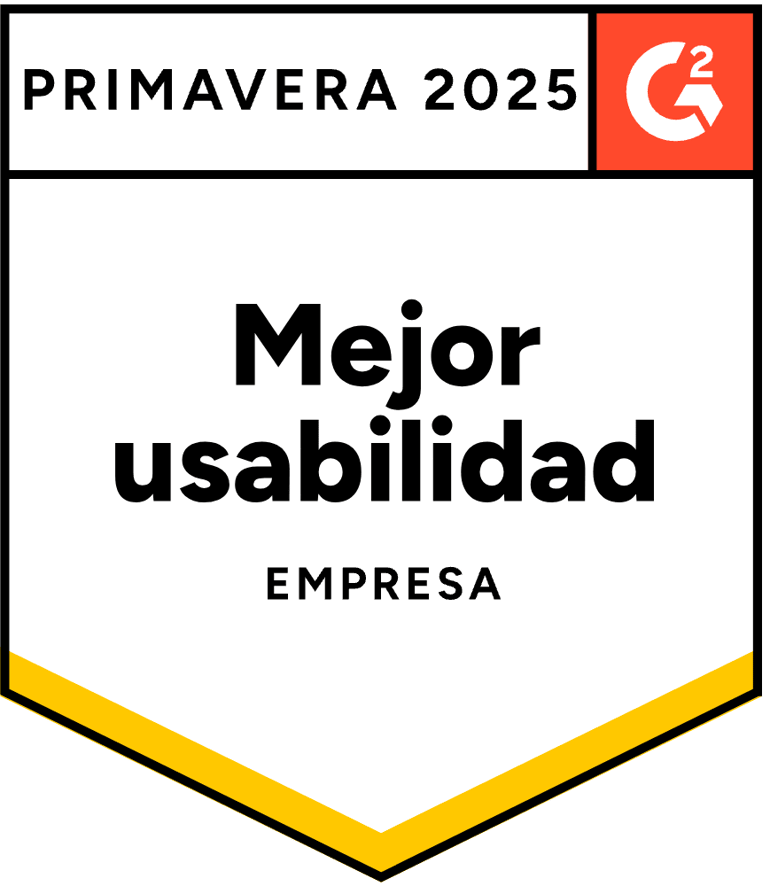 Insignia de G2: Mejor usabilidad